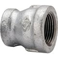 Prosource Exclusively Orgill Reducing Pipe Coupling, 38 x 14 in, Threaded, Malleable Steel, SCH 40 Schedule 24-3/8X1/4G